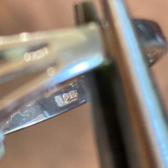 Mystic Topaz and CZ Sterling Silver Ring - Picture 7 of 10